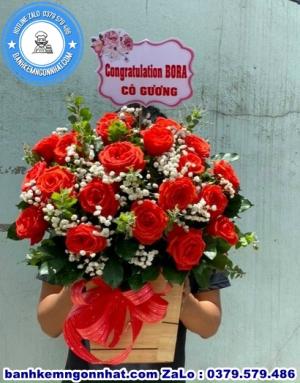 Giỏ Hoa Tươi 32